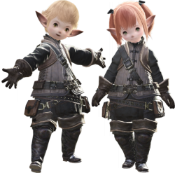 Image d'équipe compagnie libre FFXIV